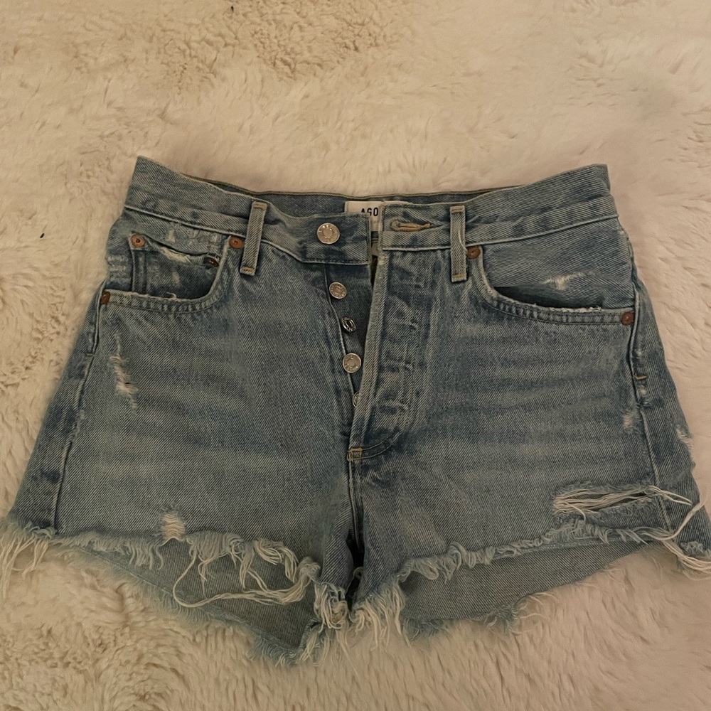 Agolde denim shorts